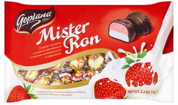 Goplana Mister Ron Krem o smaku truskawkowym