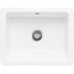 Deante Sabor ZCB_610H Ceramiczny Biały Zlewozmywak prostokątny