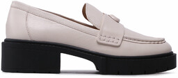 Loafersy Coach Leah CB990 Beżowy