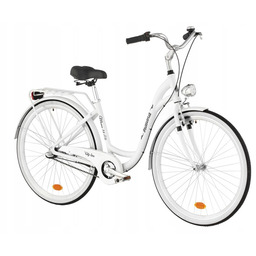Rower miejski Indiana Moena 28 cali damski biały