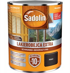 Sadolin Extra Lakierobejca Heban 5L