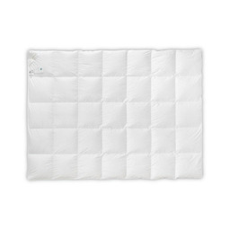 Kołdra puchowa 90% 200x200 Materacowa ciepła 1600g biała