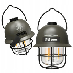 Lampka Lempingowa Nitecore LR40 Army Green 100 lm