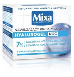 MIXA Hyalurogel Noc Nawilżający Krem-maska na noc 50