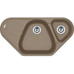 Franke Antea AZG 661-E Granitowy Cappuccino Zlewozmywak narożny