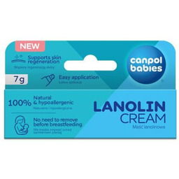 CANPOL BABIES Maść lanolinowa do brodawek sutkowych, 7g