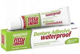 Fittydent Sensitive, wodoodporny klej do protez, 40 g