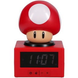 PALADONE Zabawka budzik z lampką nocną Super Mario