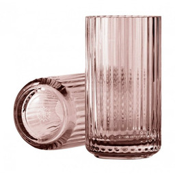 Lyngby Porcelain LYNGBY Wazon Szklany 15 cm Burgundy