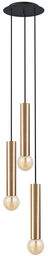 Lampa wisząca BATON III wys. 130cm 3xE27 mosiężny