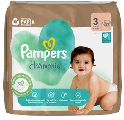Pampers Harmonie Pieluszki rozmiar 3 Midi 6-10kg, 28szt.
