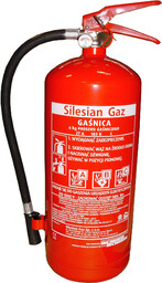 GAŚNICA PROSZKOWA 6 KG Silesian Gas