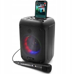 Squeak BeatFlow Boombox Led Rgb 1000W Bluetooth Usb