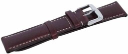 Pasek Skórzany Zeppelin Brązowy 22 Mm