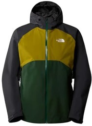 THE NORTH FACE Stratos Kurtka Forest Olive-Yellow Silt-Asphalt