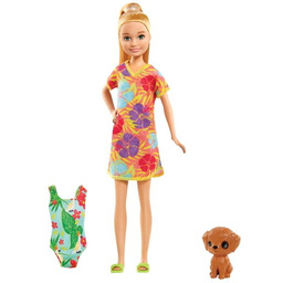 Barbie Dreamhouse Adventures Barbie i siostry Wakacyjna lalka