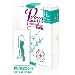 Pończochy uciskowe Veera Forte CCL2 karmel 4
