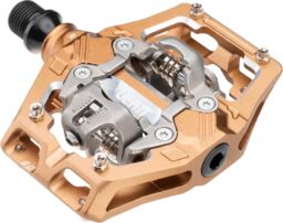 Pedały MTB Leatt AllMtn 6.0 Clip-in brazowy