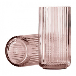 Lyngby Porcelain LYNGBY Wazon Szklany 20 cm Burgundy