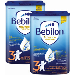 Bebilon 3 Pronutra Advance mleko modyfikowane po 1