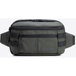 Nerka męska z ochroną RFID khaki