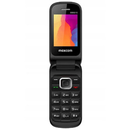 Telefon klapka dla Seniora MAXCOM Comfort MM815 Czarny