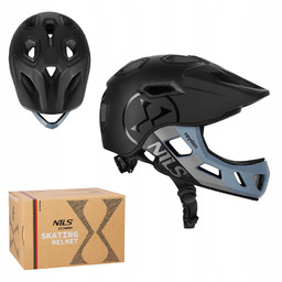 Kask Rowerowy Full Face 52-56 Odpinana Szczęka MT401