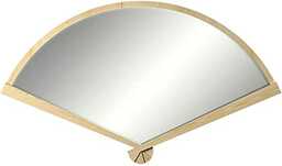 DKD Home Decor ścienny lustro ścienne pozłacane drewno