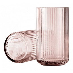 Lyngby Porcelain LYNGBY Wazon Szklany 25 cm Burgundy