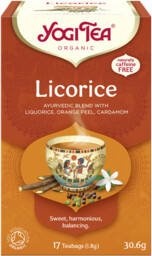 Herbatka z lukrecją (licorice) BIO, YOGI TEA, (17