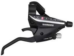 Dzwignia przerzutki-hamulca Shimano STEF 65 prawa 8-rzędowa czarna