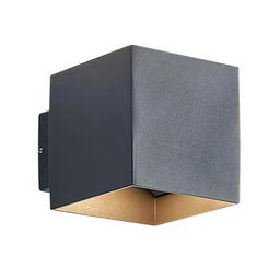 Lindby - Esani LED Ścienna Lampa Ogrodowa Antracytowy