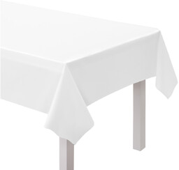 Obrus papierowy biały - 137 x 274 cm