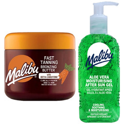 Malibu Przyspieszacz Do Opalania 300ml + Aloe Żel