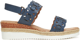 Espadryle Clara Barson WS2189-52 Granatowy