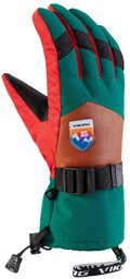 Rękawice narciarskie męskie retro z koziej skóry Viking