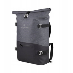BERGSON ROLLING STONE 25L ELEGANCKI WODOODPORNY PLECAK MIEJSKI