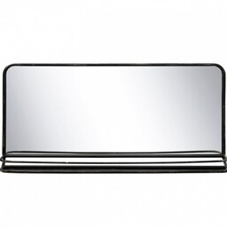 Lustro Industrialne Chic Antique z Półką A