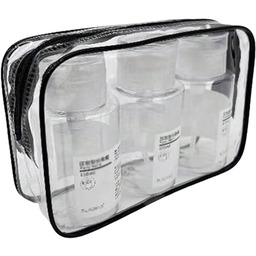 Glam''Up Paris przezroczysta kosmetyczka - kosmetyczka dla mężczyzn