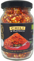 Chili płatki bezglutenowe 60 g - Pięć Przemian