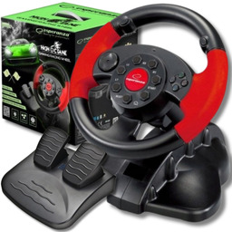 Kierownica Do Gier Wyścigowa Pc PS2 PS3 Usb