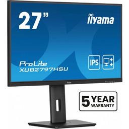 IIYAMA Monitor 27 cali XUB2797HSU-B2 IPS,FHD,HAS,300cd,(5y)