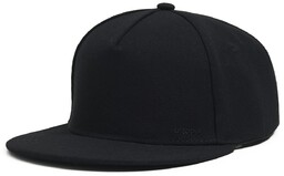 Cropp - Gładka czarna czapka z daszkiem -