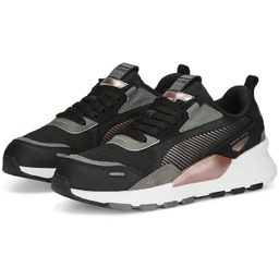 Buty sportowe damskie Puma RS 3.0 Metallic czarne