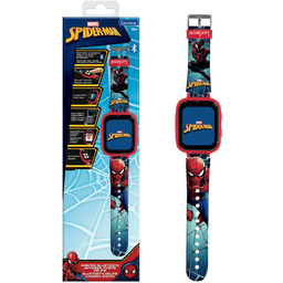 Lexibook, Spider-Man, zegarek Bluetooth z kolorowym ekranem Spider-Man,
