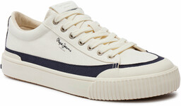 Trampki Pepe Jeans Ben Band M PMS31043 Biały