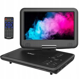 9" Hd LCD Przenośny Odtwarzacz DVD Konsola Gier