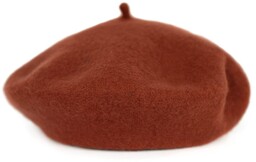 Beret Damski Klasyczny Francuski Wełniany Zimowy Jesienny Wiosenny