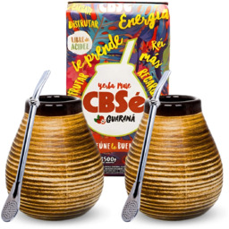 Zestaw Yerba Mate CBSe Energia Guarana + Akcesoria