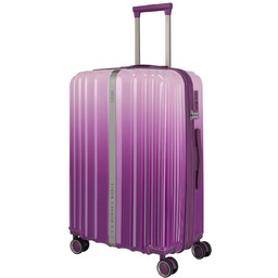 Walizka średnia poszerzana Travelite Lascana - purple degrade